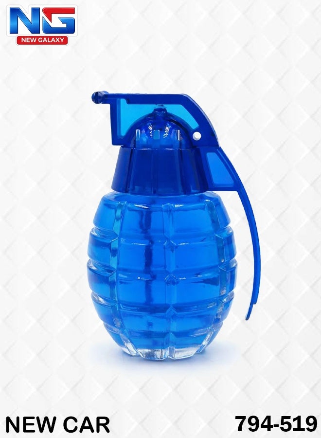 ان جي معطر جو للسيارة بتصميم قنبلة جالاكسي الجديد - معطر يدوم طويلاً برائحة السيارة الجديدة، مناسب لوضعه على لوحة القيادة وحامل الأكواب - تصميم مانع للتسرب، مثالي للاستخدام في المنزل والمكتب ومكان العمل والسفر - هدية مميزة لتزيين السيارة - 794-519 - Image 1